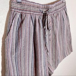 NWOT! HighWaist Stripped Shorts!